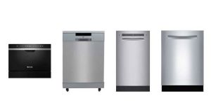 مقایسه ظرفیت ماشین ظرفشویی‌های رومیزی و ایستاده